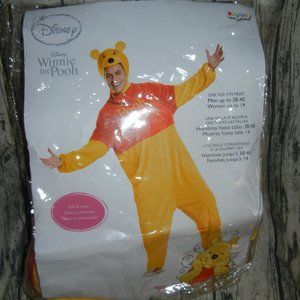 Adult classic Winnie the Pooh Costume Men or Lady